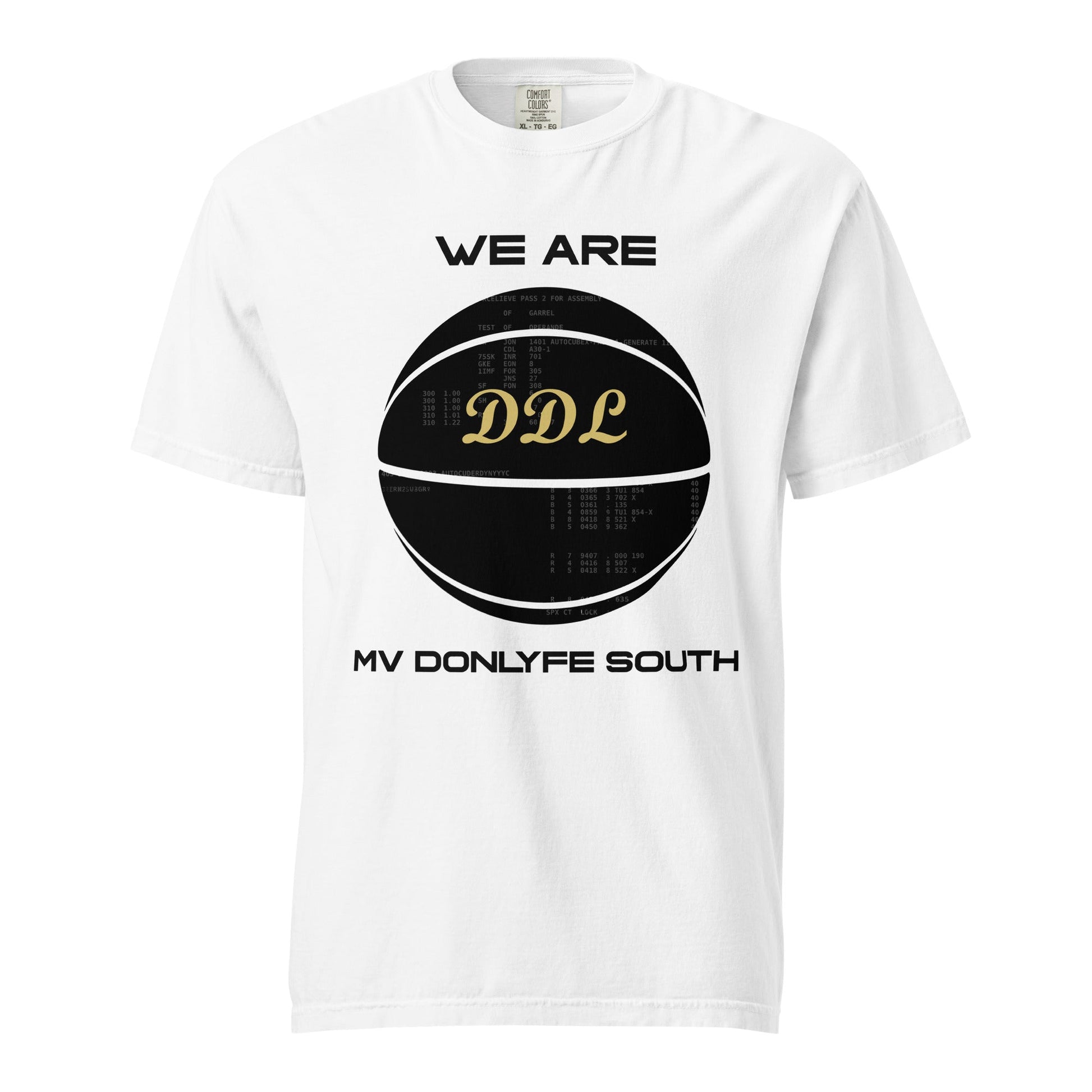 Signature | Comfort Colors T-Shirt | Official DDL Merchandise | Emblem Logo
