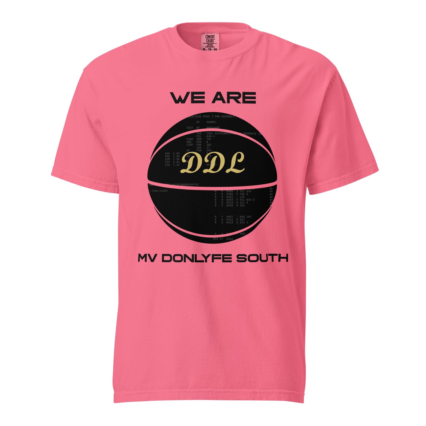 Signature | Comfort Colors T-Shirt | Official DDL Merchandise | Emblem Logo