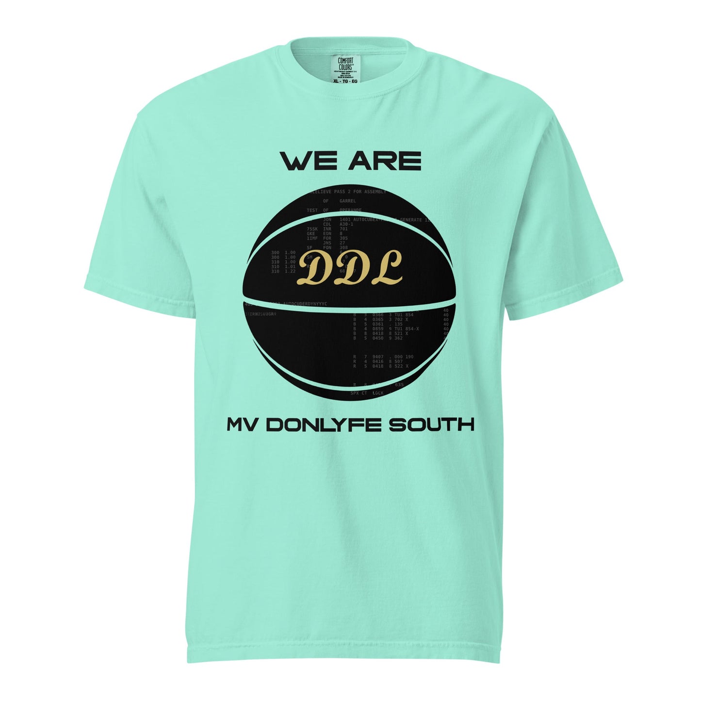 Signature | Comfort Colors T-Shirt | Official DDL Merchandise | Emblem Logo