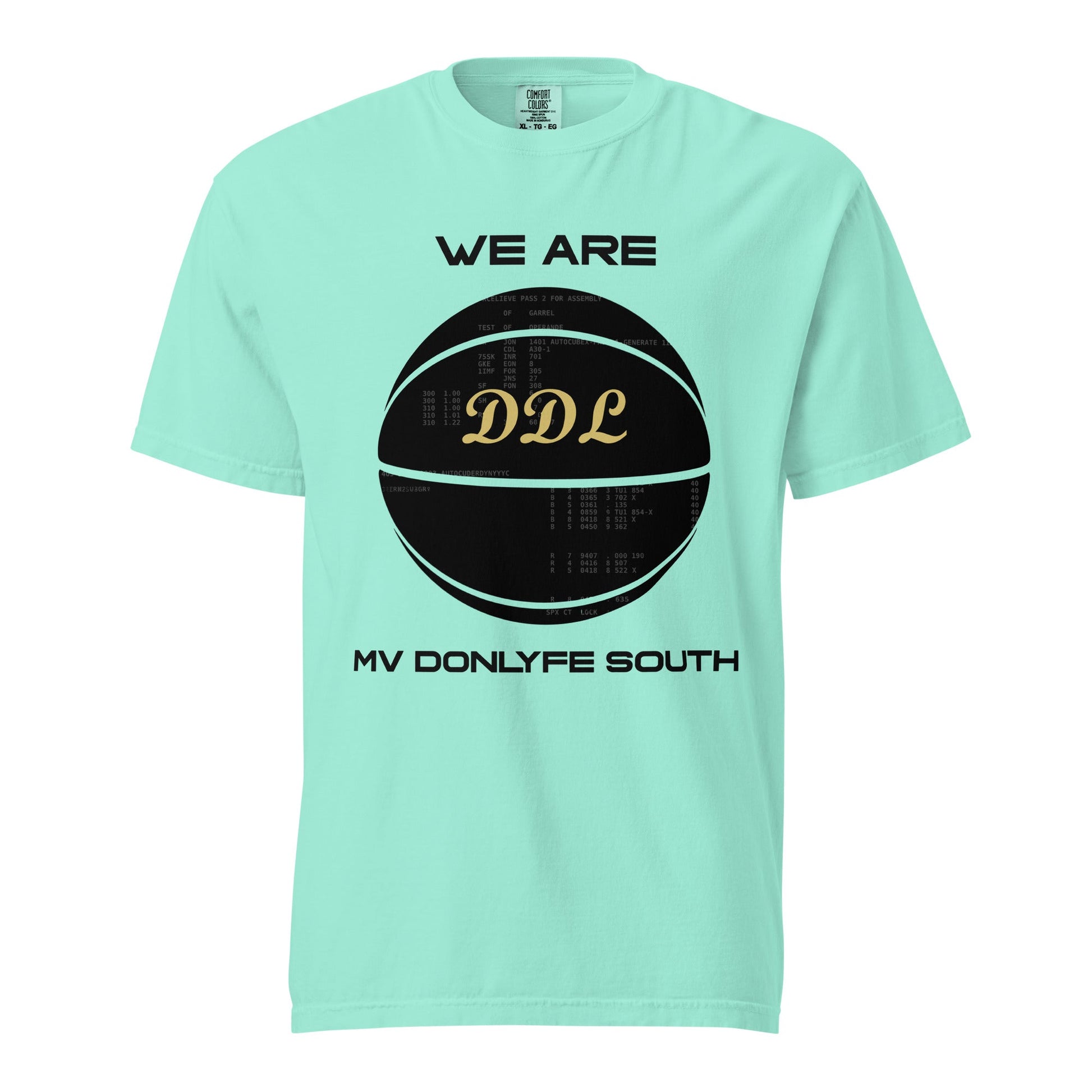 Signature | Comfort Colors T-Shirt | Official DDL Merchandise | Emblem Logo