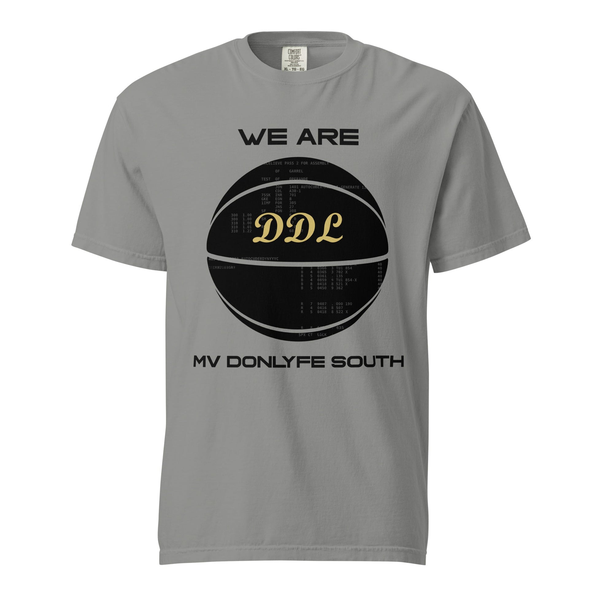 Signature | Comfort Colors T-Shirt | Official DDL Merchandise | Emblem Logo