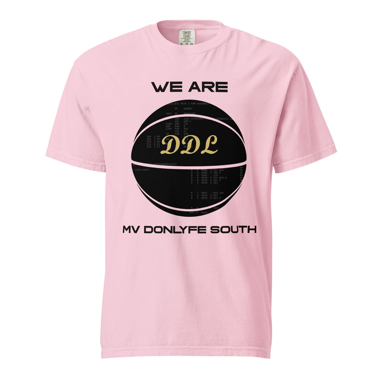 Signature | Comfort Colors T-Shirt | Official DDL Merchandise | Emblem Logo