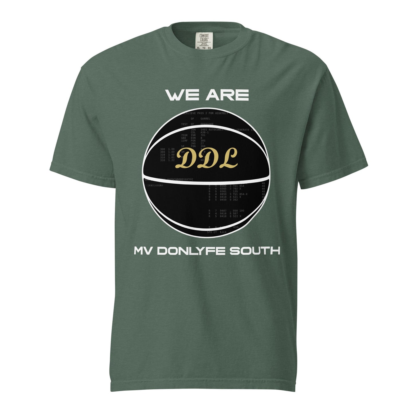 Signature | Comfort Colors T-Shirt | Official DDL Merchandise | Vanguard Logo