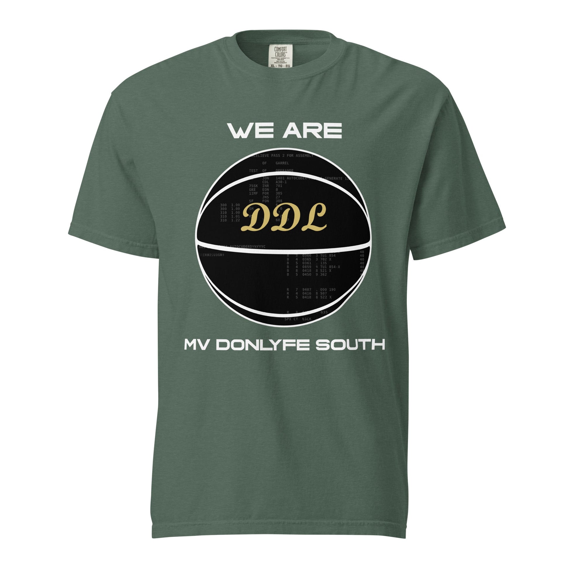 Signature | Comfort Colors T-Shirt | Official DDL Merchandise | Vanguard Logo