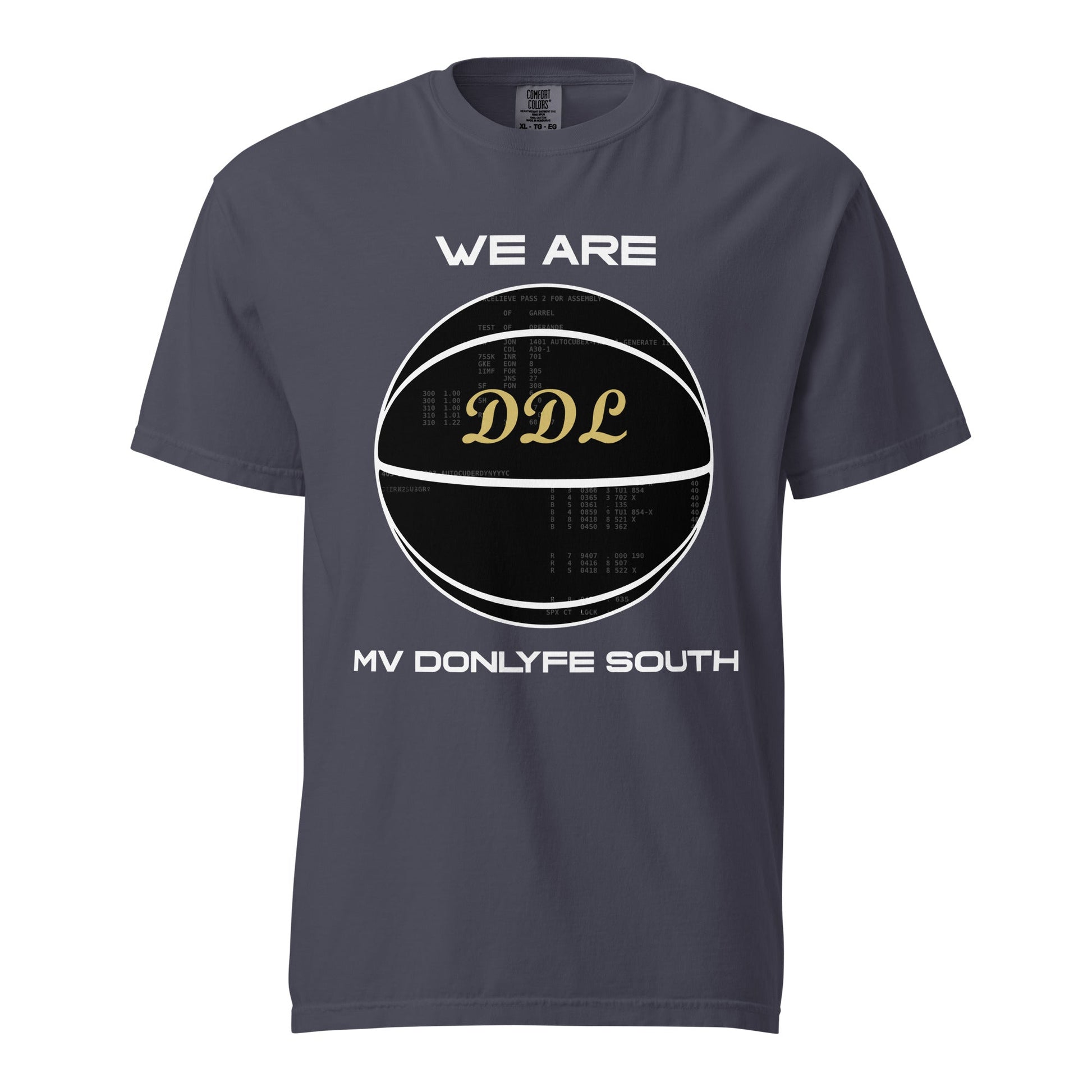 Signature | Comfort Colors T-Shirt | Official DDL Merchandise | Vanguard Logo