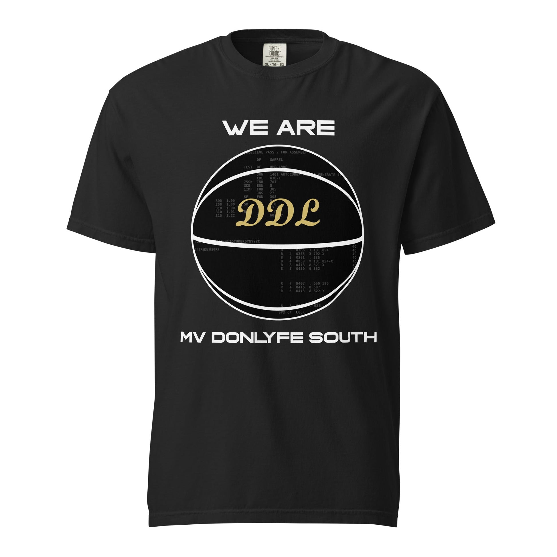 Signature | Comfort Colors T-Shirt | Official DDL Merchandise | Vanguard Logo