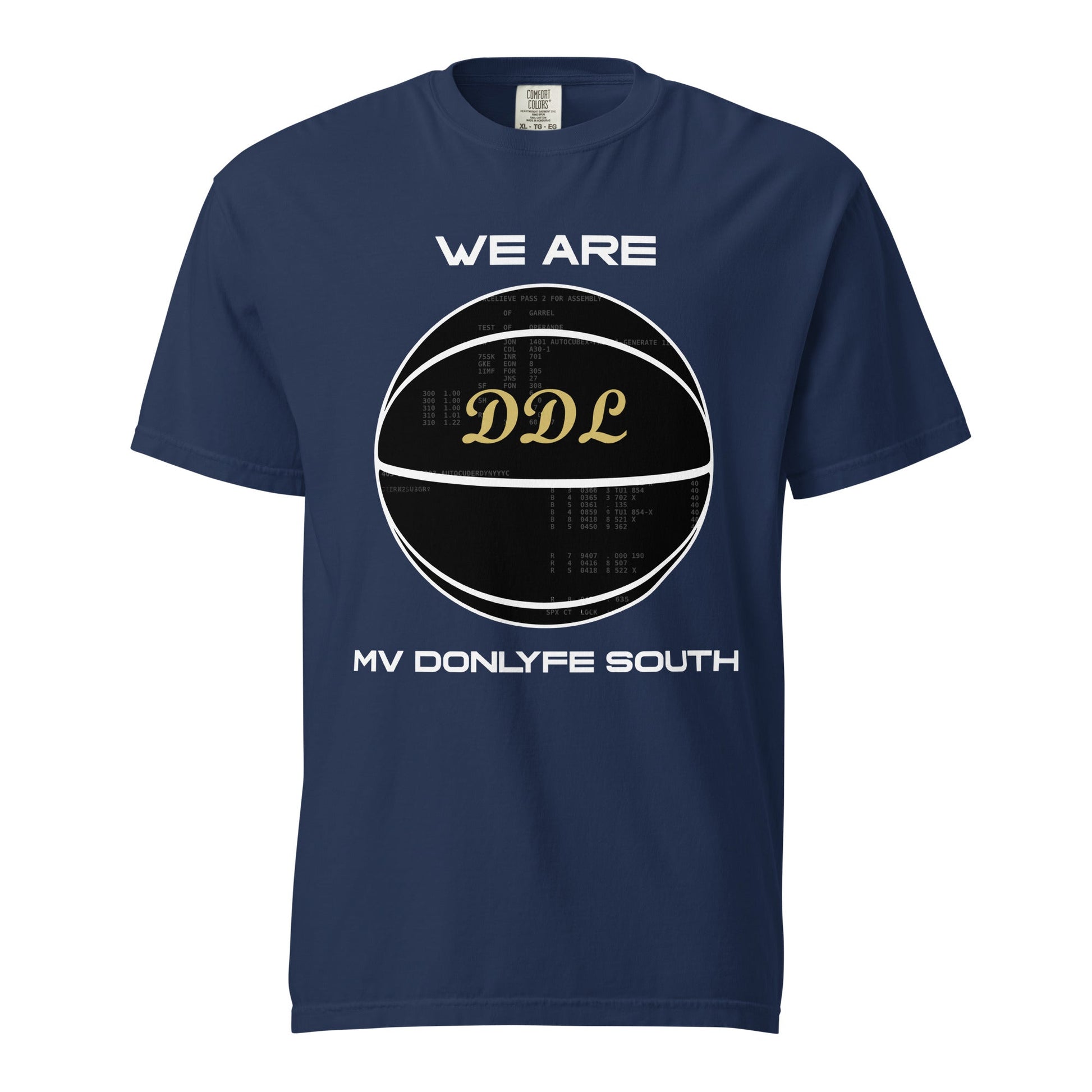 Signature | Comfort Colors T-Shirt | Official DDL Merchandise | Vanguard Logo
