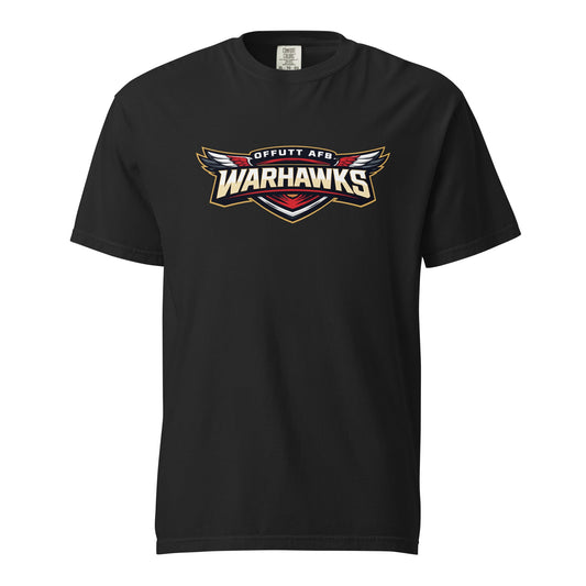Signature | Comfort Colors T-Shirt | Offutt AFB Warhawks | Mark Logo
