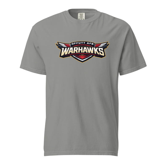 Signature | Comfort Colors T-Shirt | Offutt AFB Warhawks | Mark Logo