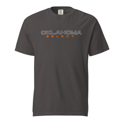 Signature | Comfort Colors T-Shirt | Oklahoma Select Ball | Modern Script Logo