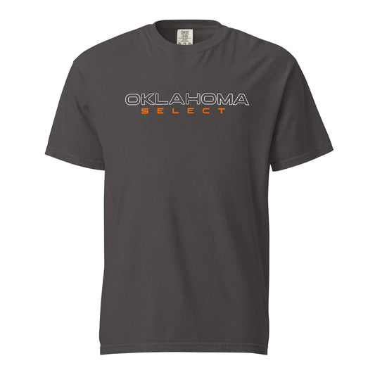 Signature | Comfort Colors T-Shirt | Oklahoma Select Ball | Modern Script Logo