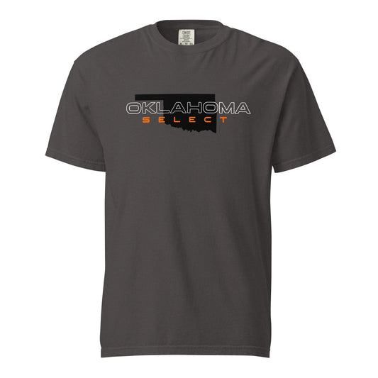 Signature | Comfort Colors T-Shirt | Oklahoma Select Ball | Script Logo