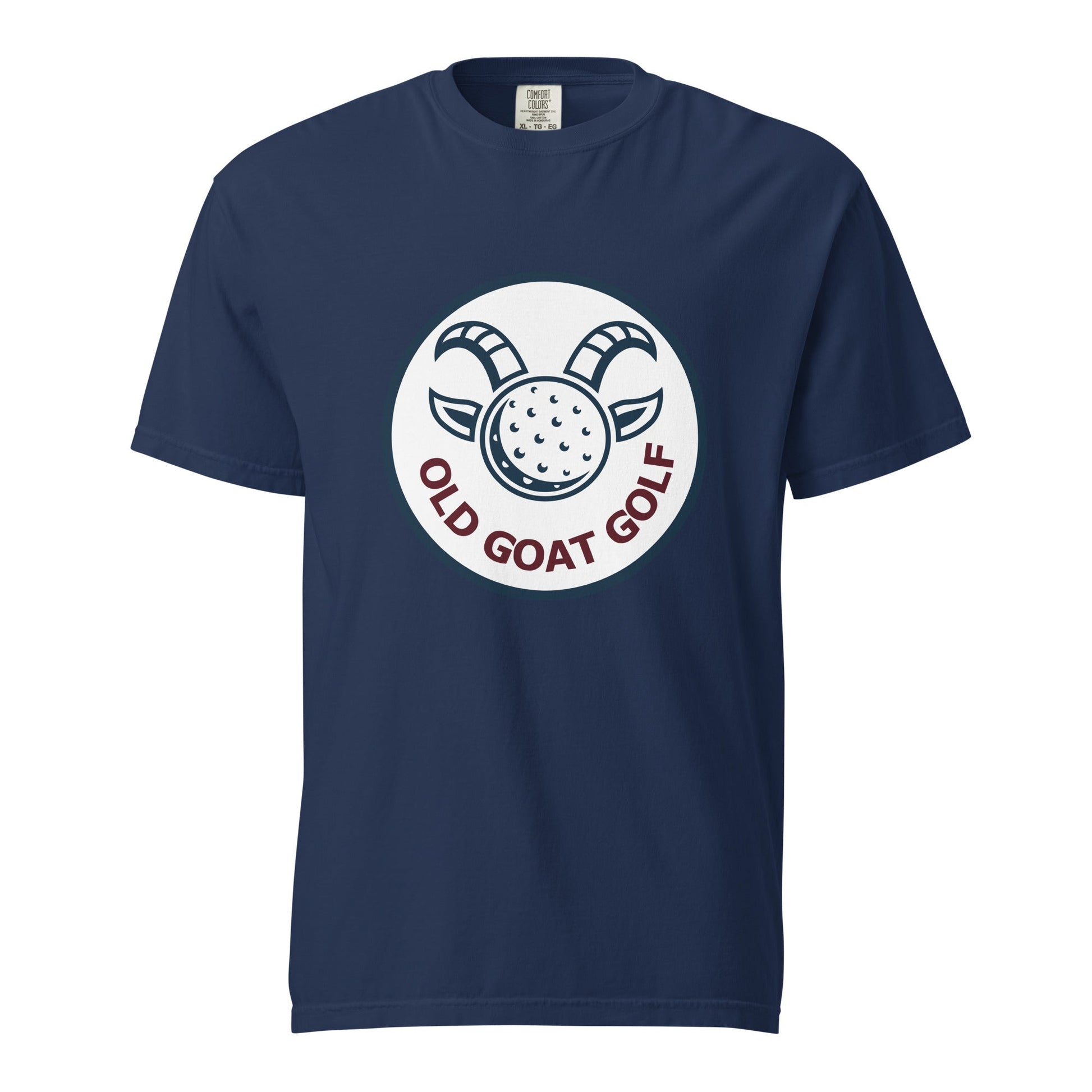 Signature | Comfort Colors T-Shirt | Old Goat Golf | Badge Logo