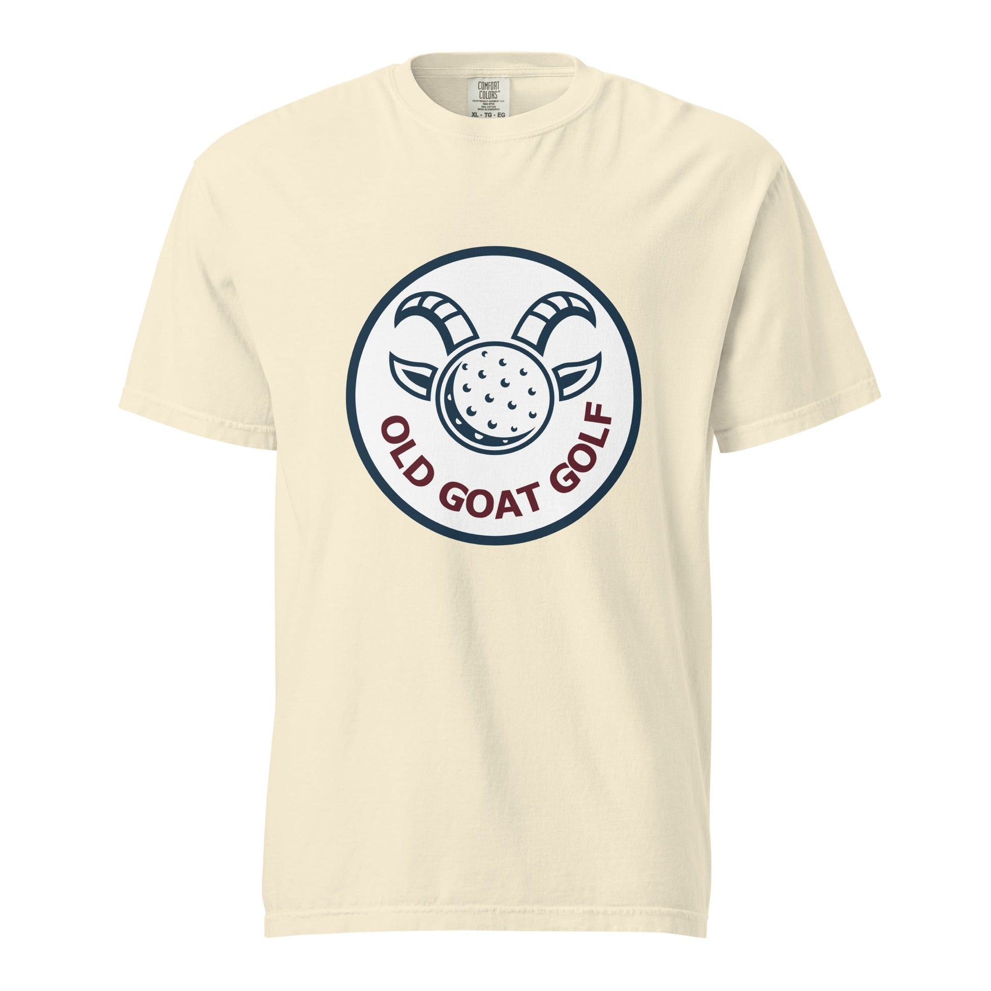 Signature | Comfort Colors T-Shirt | Old Goat Golf | Badge Logo