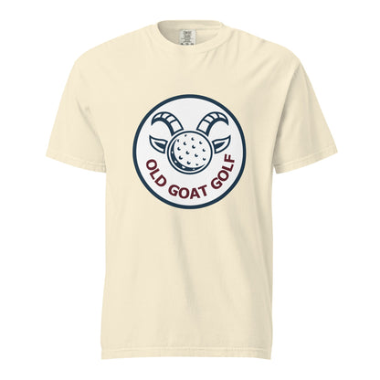 Signature | Comfort Colors T-Shirt | Old Goat Golf | Badge Logo