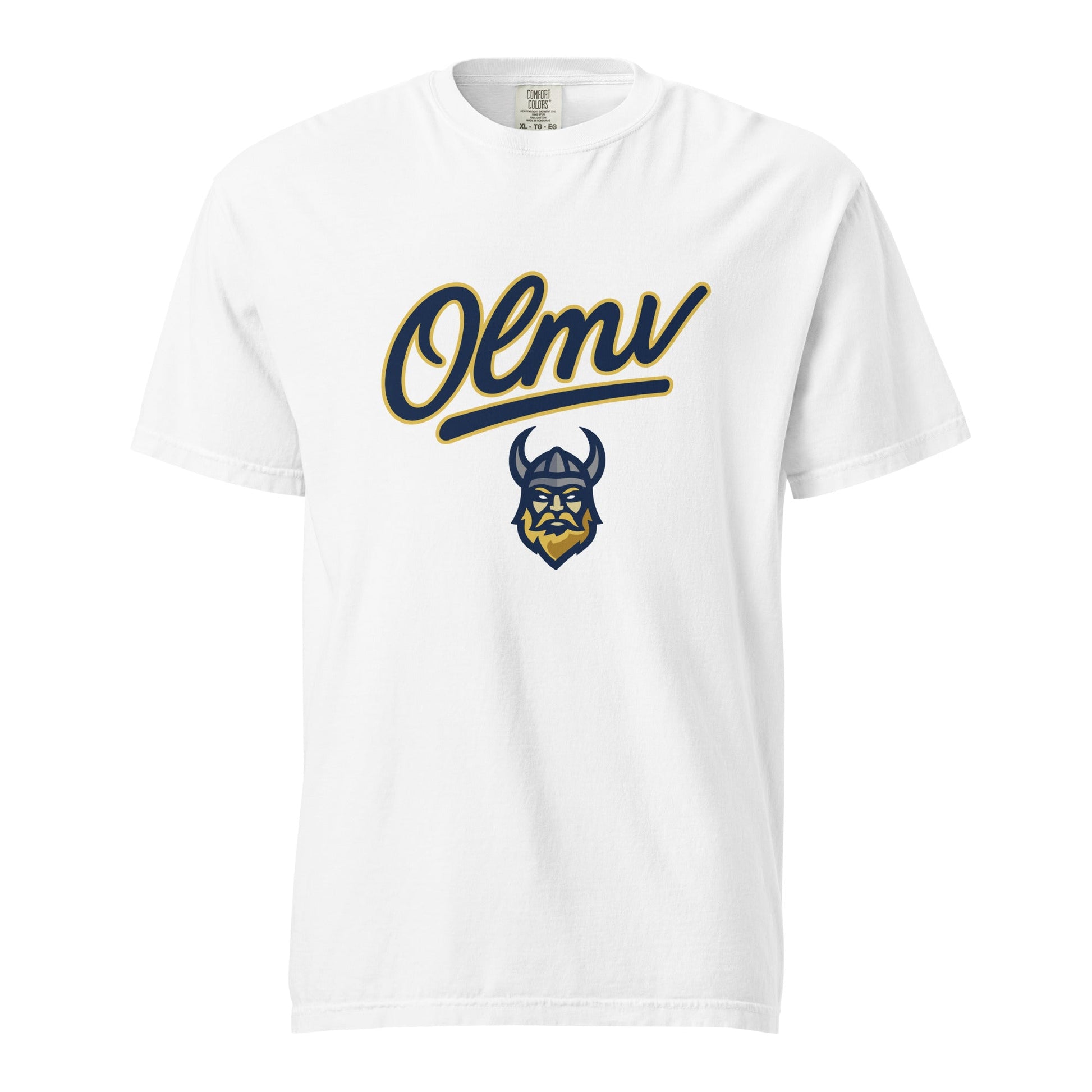 Signature | Comfort Colors T-Shirt | OLMV Vikings | Script Logo