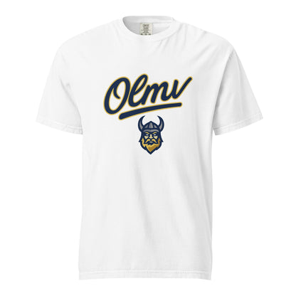 Signature | Comfort Colors T-Shirt | OLMV Vikings | Script Logo