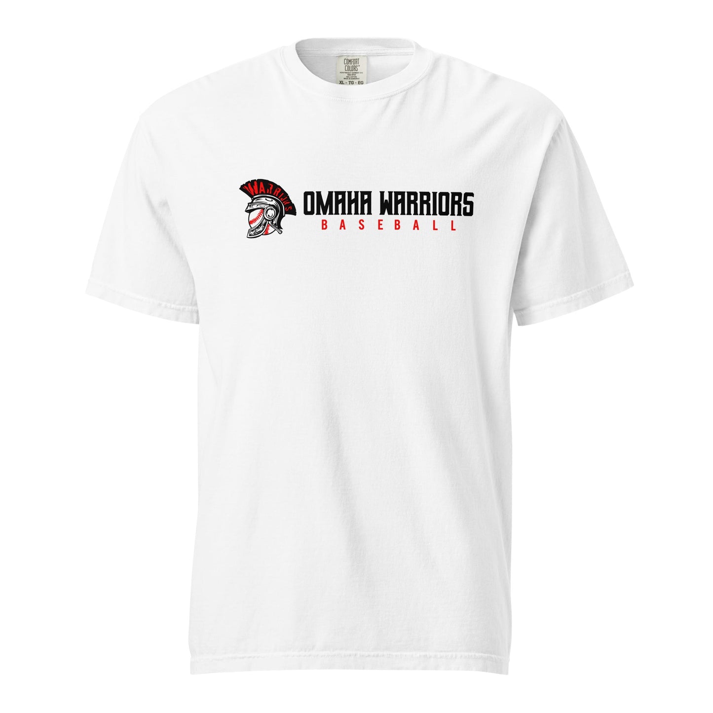 Signature | Comfort Colors T-Shirt | Omaha Warriors | Script Logo