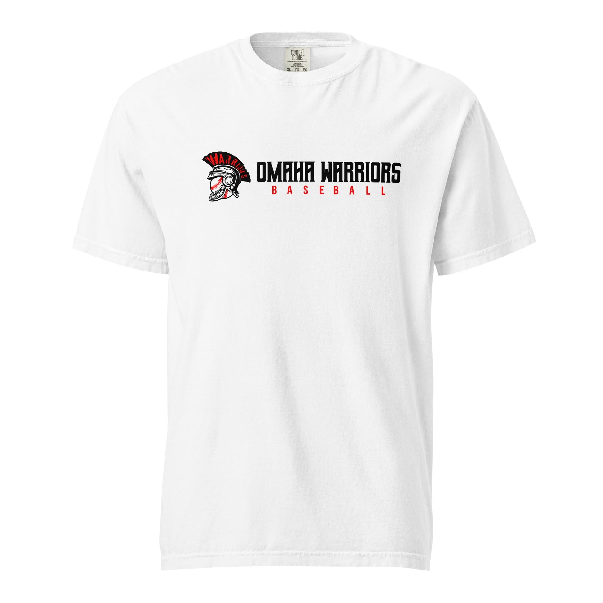 Signature | Comfort Colors T-Shirt | Omaha Warriors | Script Logo
