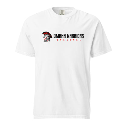 Signature | Comfort Colors T-Shirt | Omaha Warriors | Script Logo