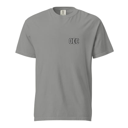 Signature | Comfort Colors T-Shirt | Ovations Elite Cheer | OEC Mark Logo