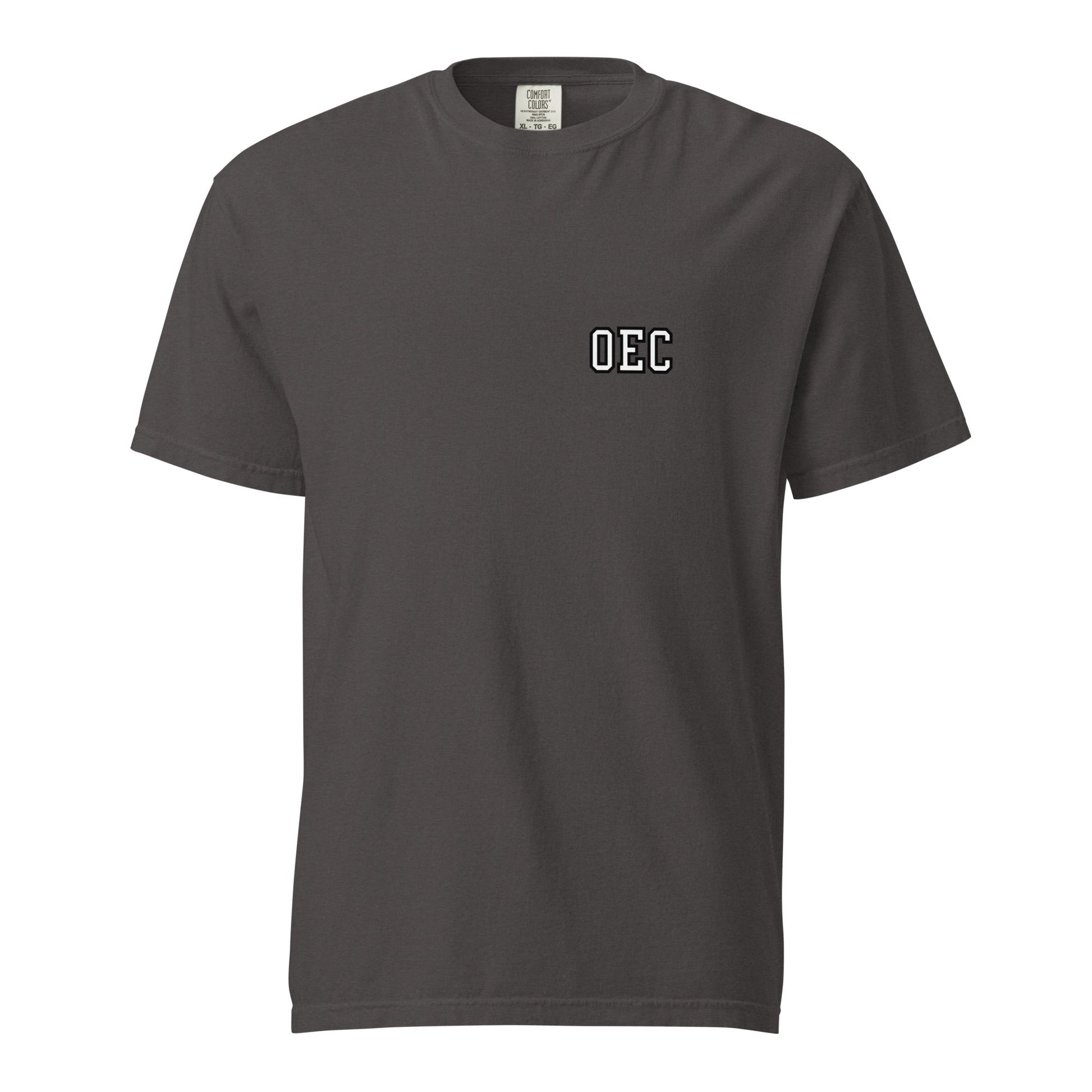 Signature | Comfort Colors T-Shirt | Ovations Elite Cheer | OEC Mark Logo