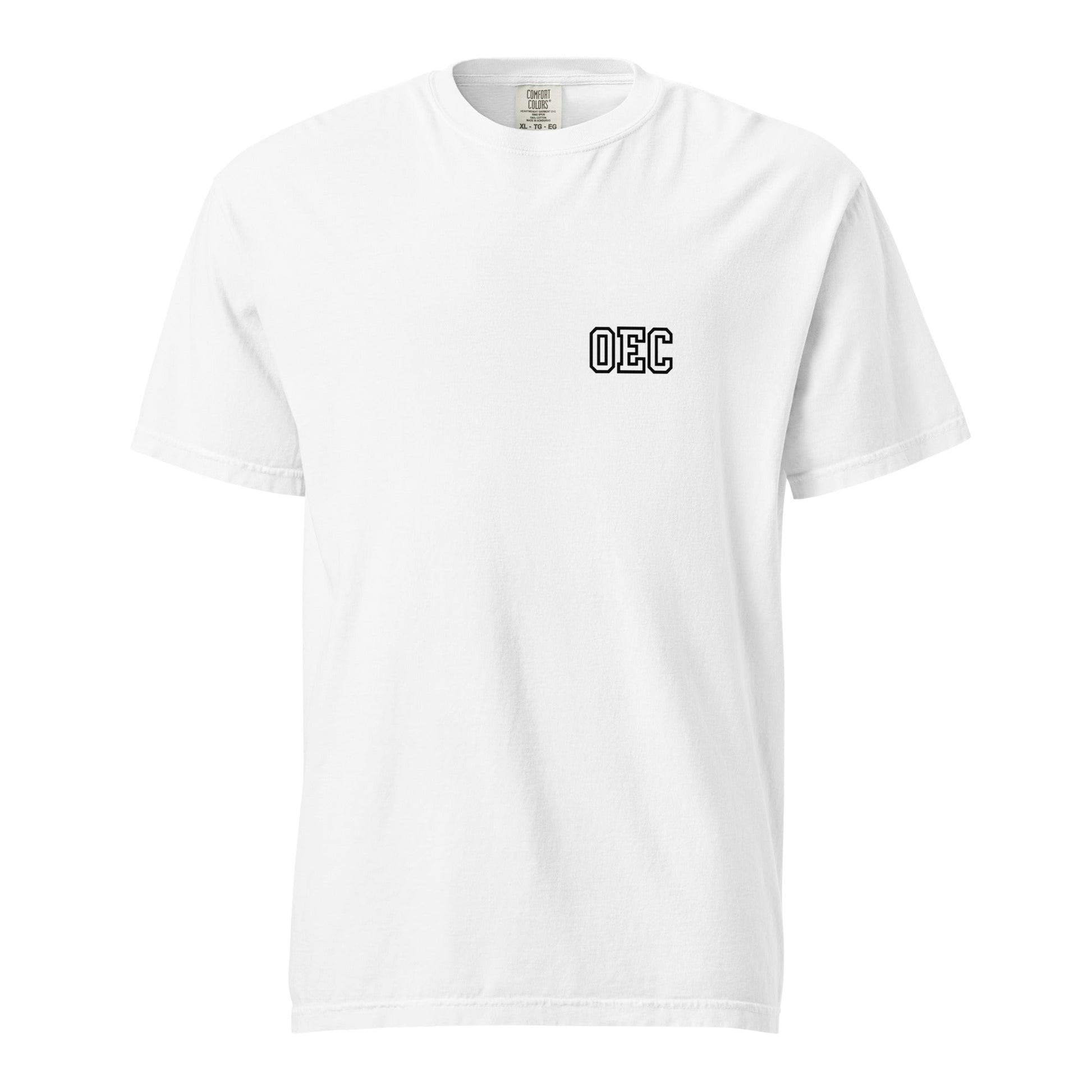 Signature | Comfort Colors T-Shirt | Ovations Elite Cheer | OEC Mark Logo