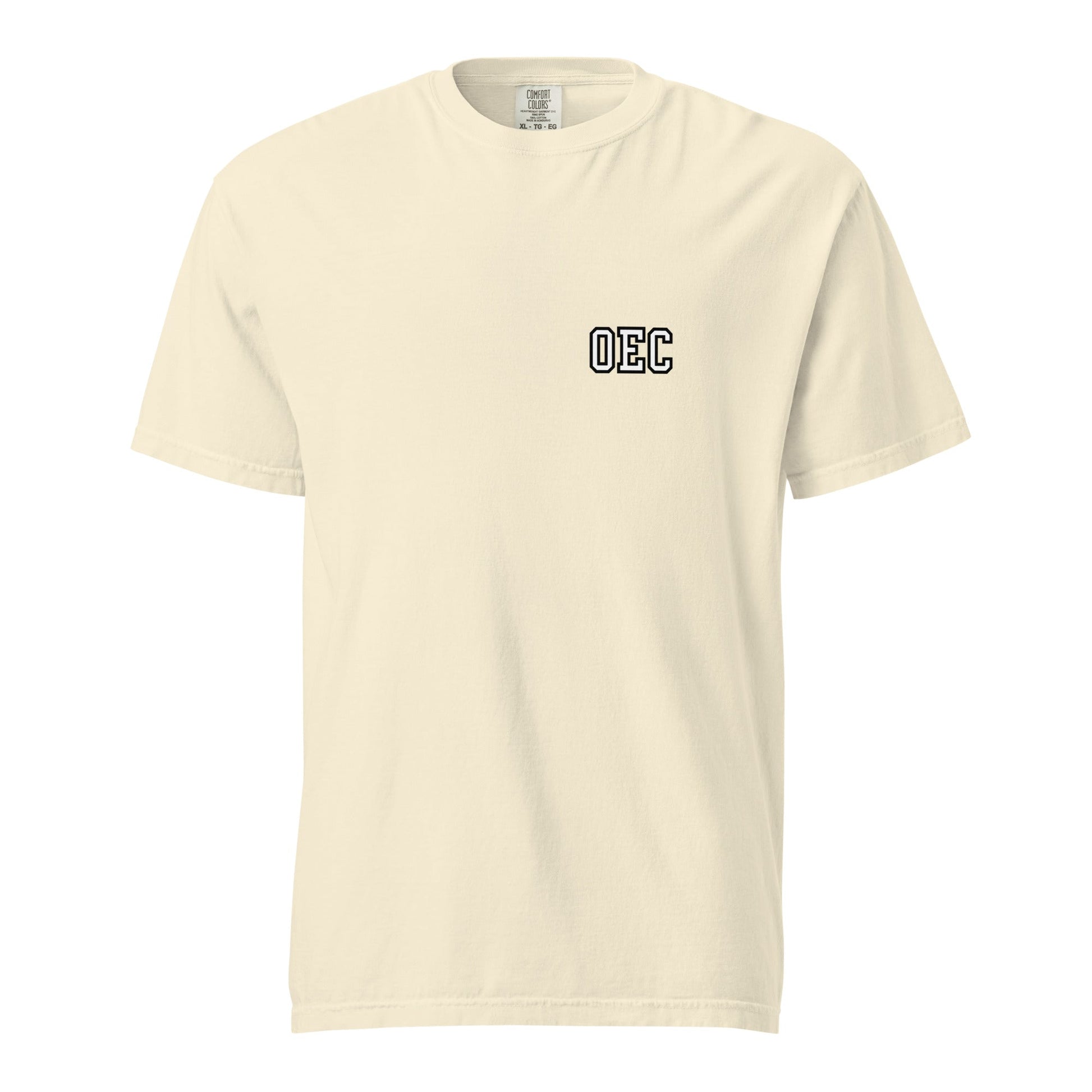 Signature | Comfort Colors T-Shirt | Ovations Elite Cheer | OEC Mark Logo