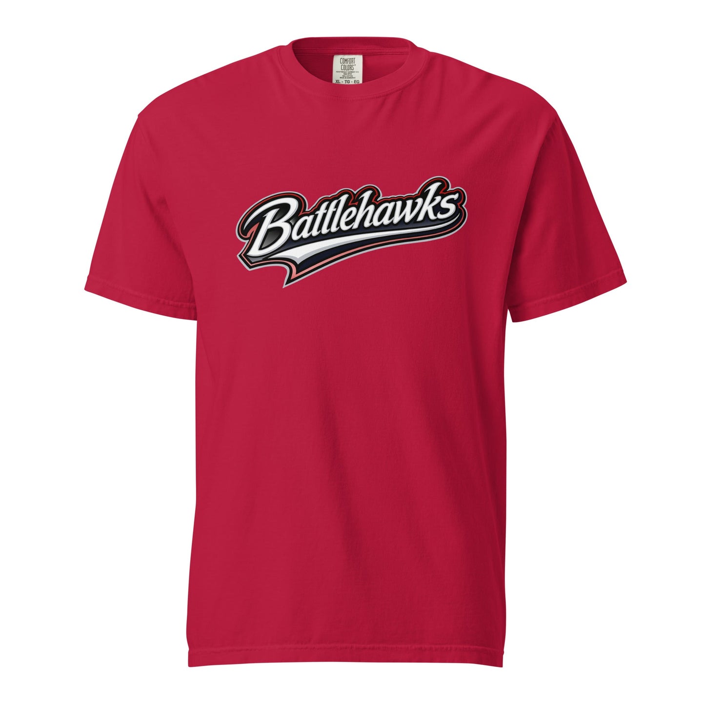 Signature | Comfort Colors T-Shirt | Oxford Battlehawks 13U | Mark Logo