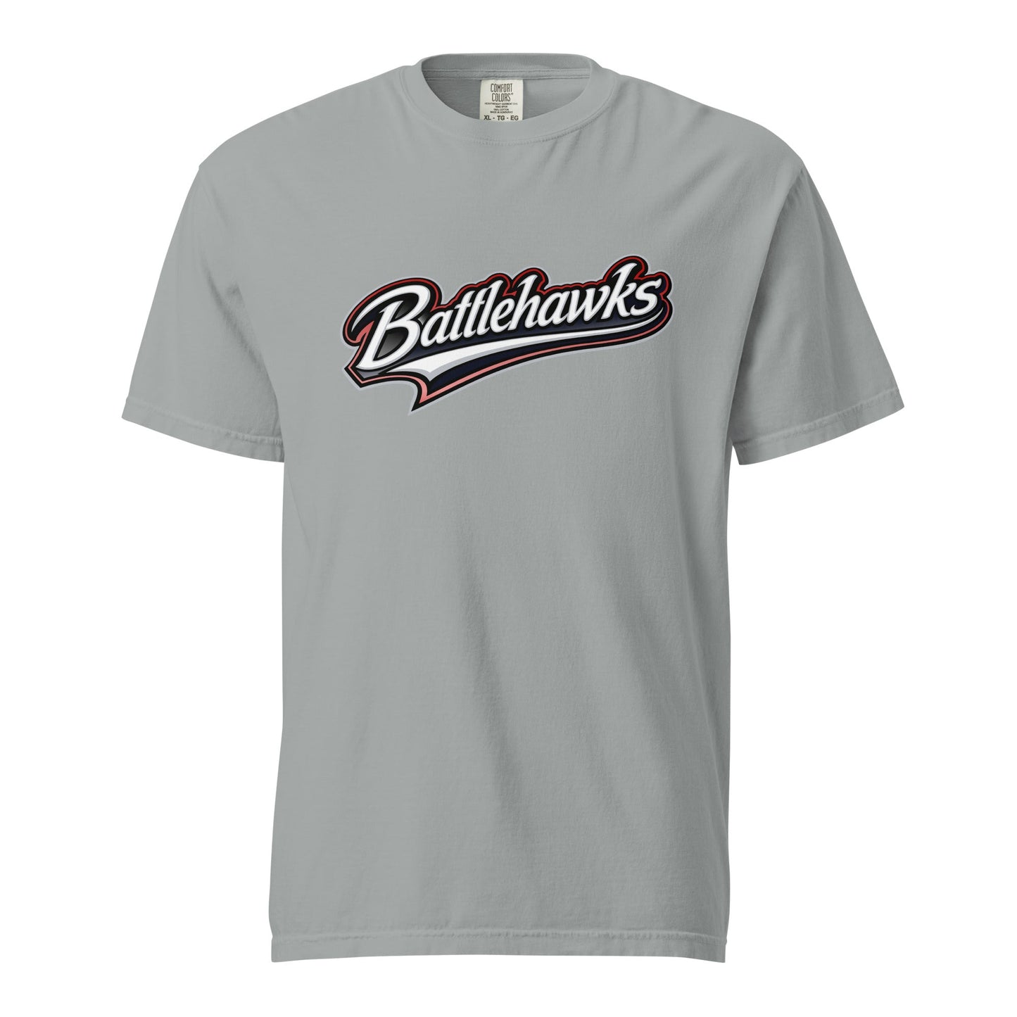 Signature | Comfort Colors T-Shirt | Oxford Battlehawks 13U | Mark Logo