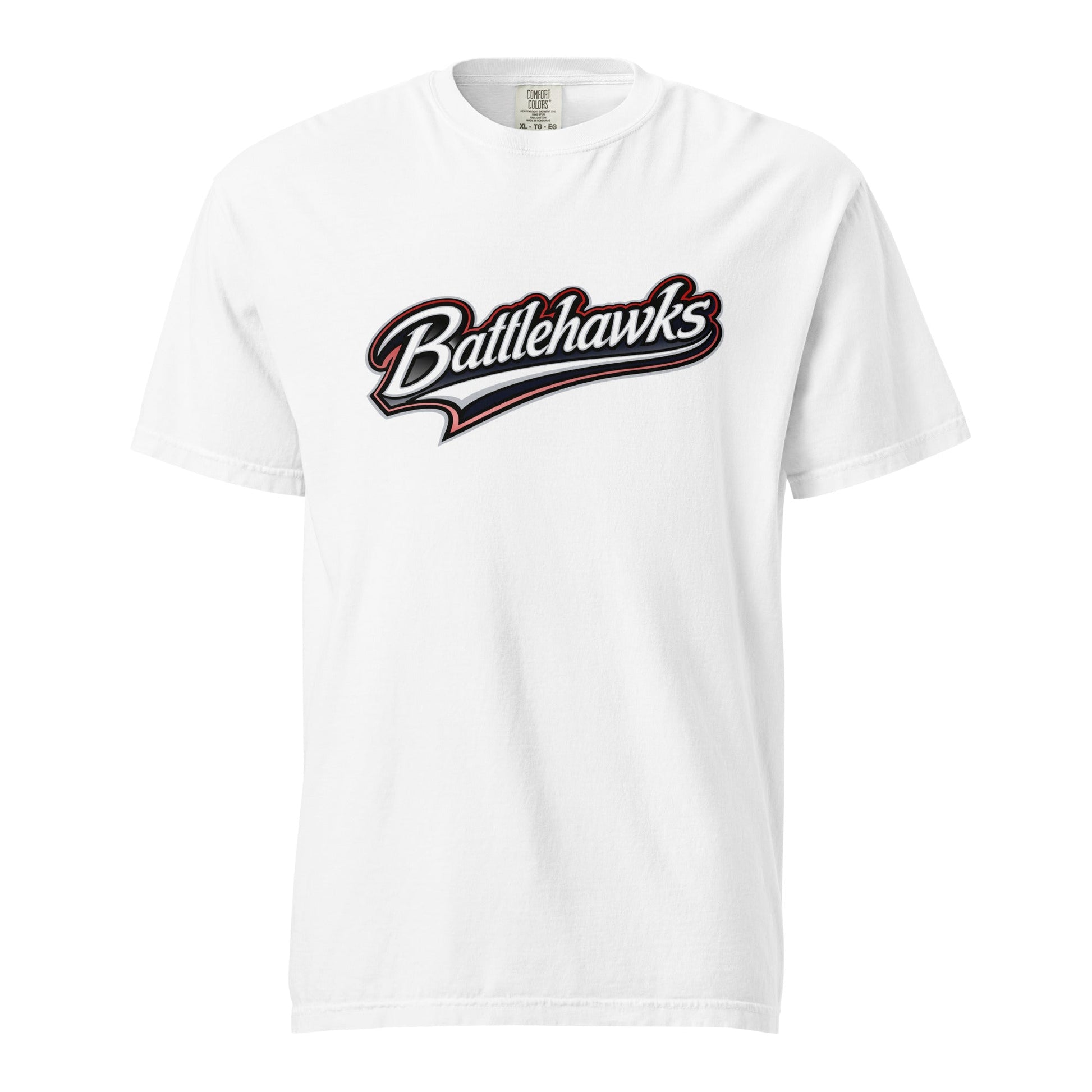 Signature | Comfort Colors T-Shirt | Oxford Battlehawks 13U | Mark Logo