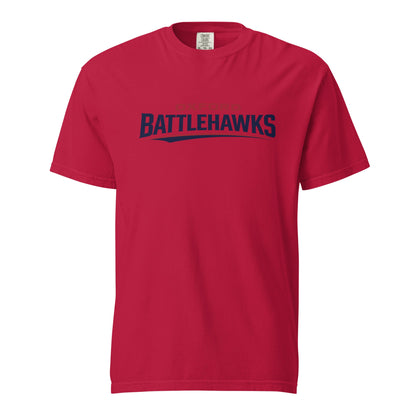 Signature | Comfort Colors T-Shirt | Oxford Battlehawks 13U | Raptor Logo