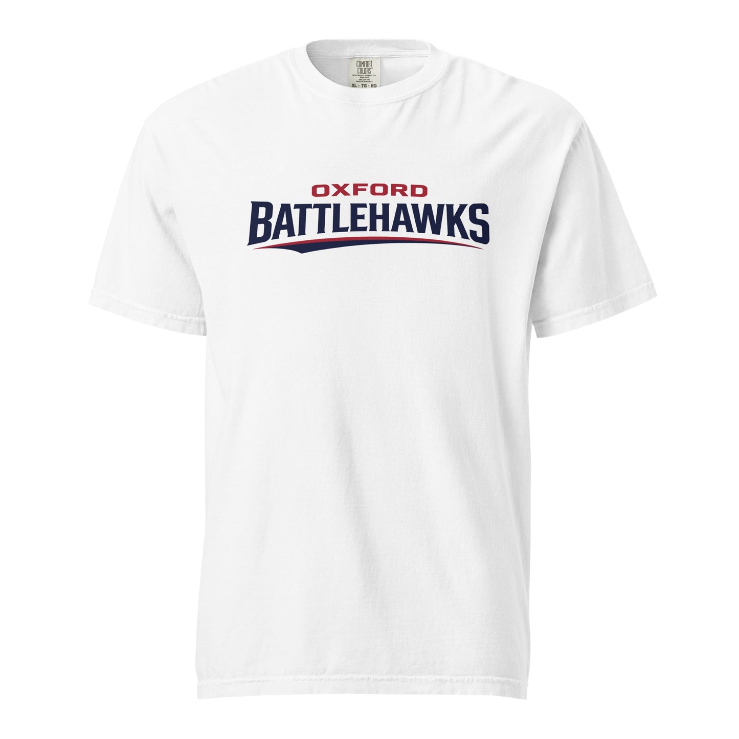Signature | Comfort Colors T-Shirt | Oxford Battlehawks 13U | Raptor Logo