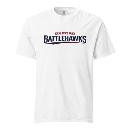 Signature | Comfort Colors T-Shirt | Oxford Battlehawks 13U | Raptor Logo
