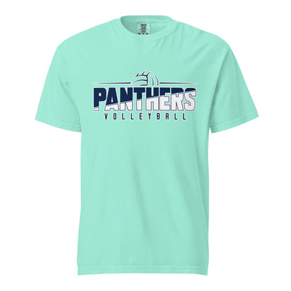Signature | Comfort Colors T-Shirt | Page County High School Volleyball | Crest Logo