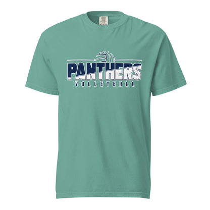 Signature | Comfort Colors T-Shirt | Page County High School Volleyball | Crest Logo