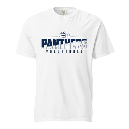 Signature | Comfort Colors T-Shirt | Page County High School Volleyball | Crest Logo