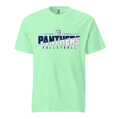 Signature | Comfort Colors T-Shirt | Page County High School Volleyball | Crest Logo
