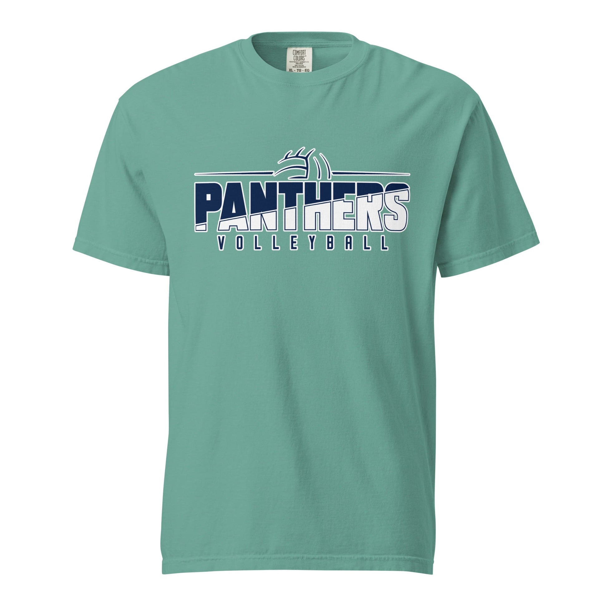 Signature | Comfort Colors T-Shirt | Page County High School Volleyball | Crest Logo