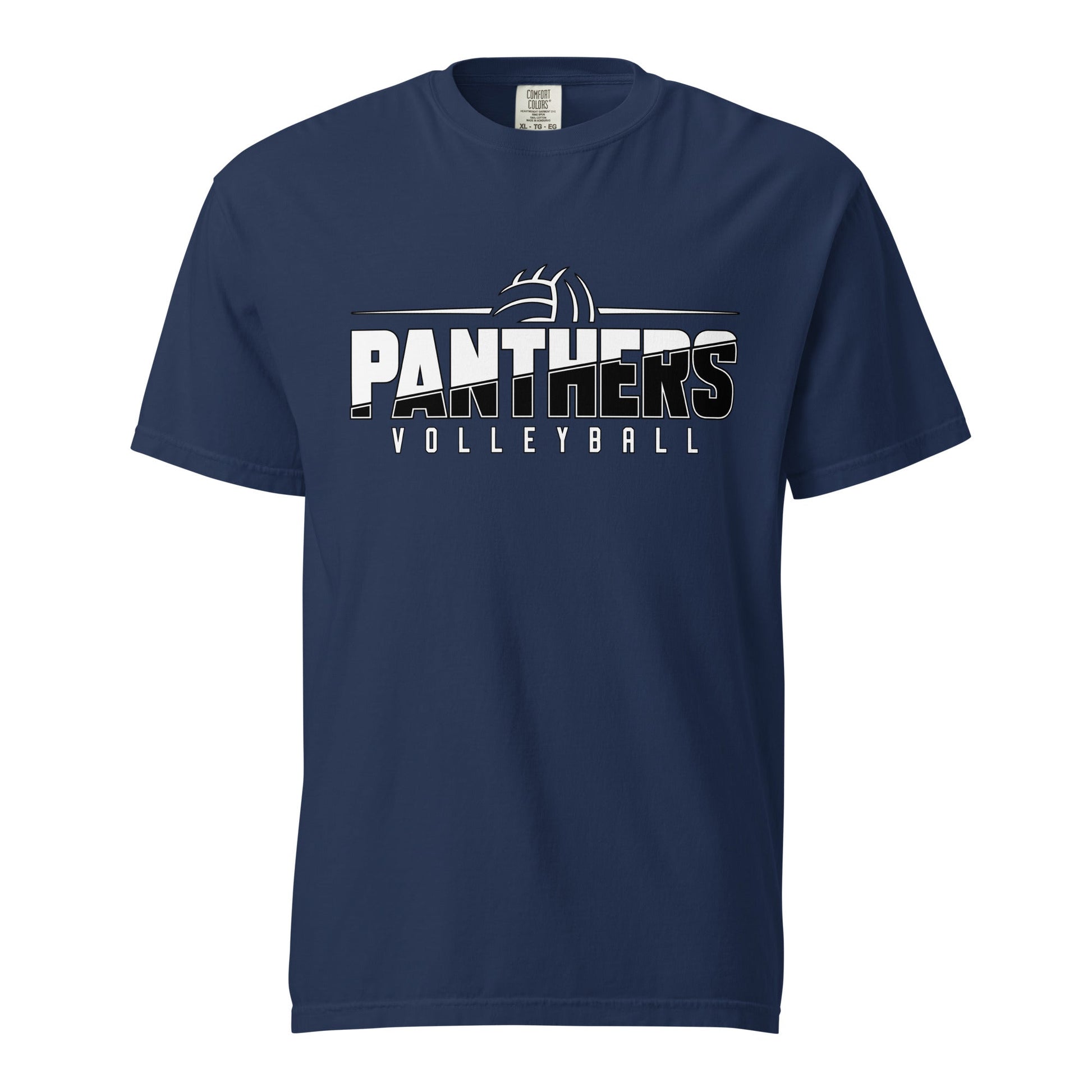 Signature | Comfort Colors T-Shirt | Page County High School Volleyball | Valor Logo