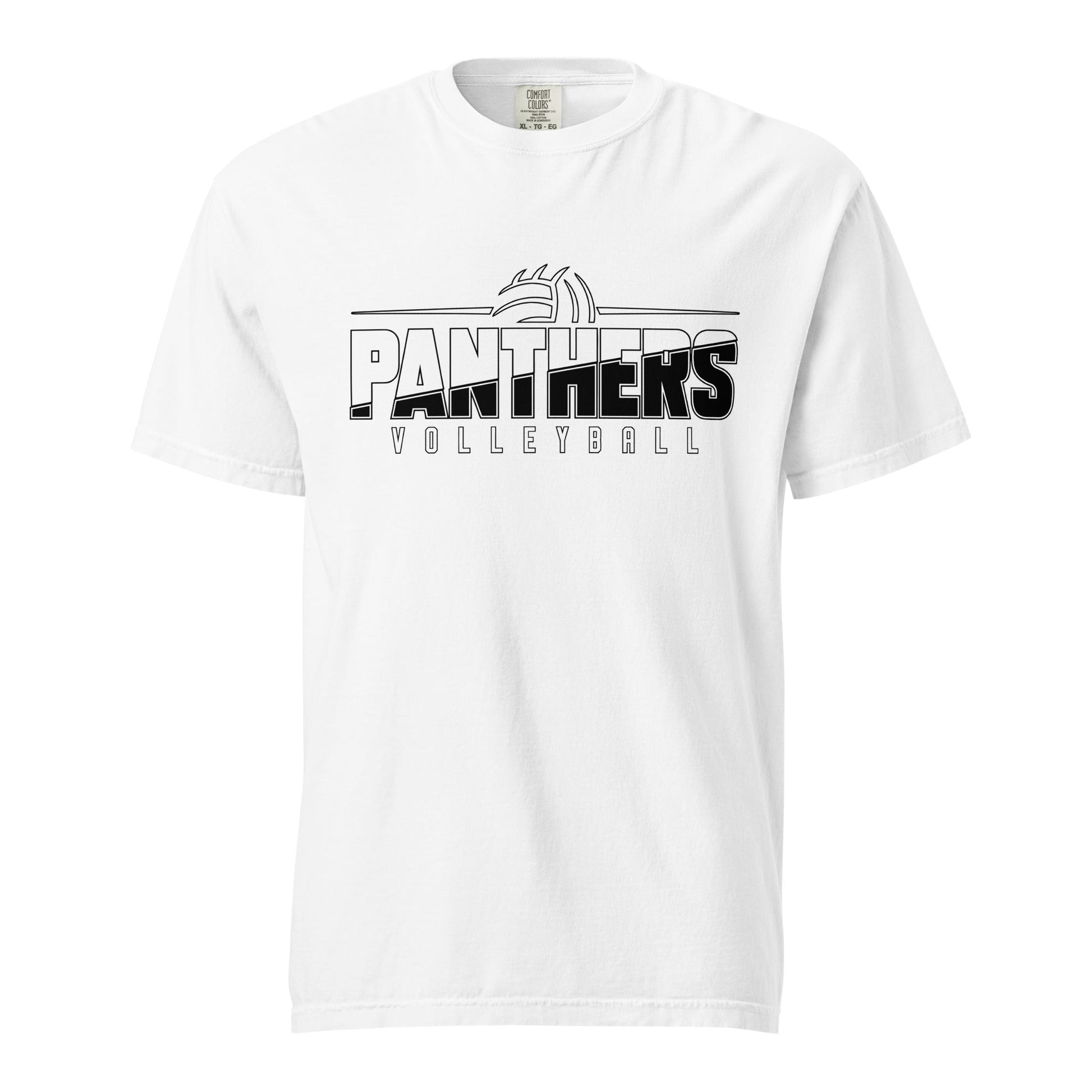 Signature | Comfort Colors T-Shirt | Page County High School Volleyball | Valor Logo