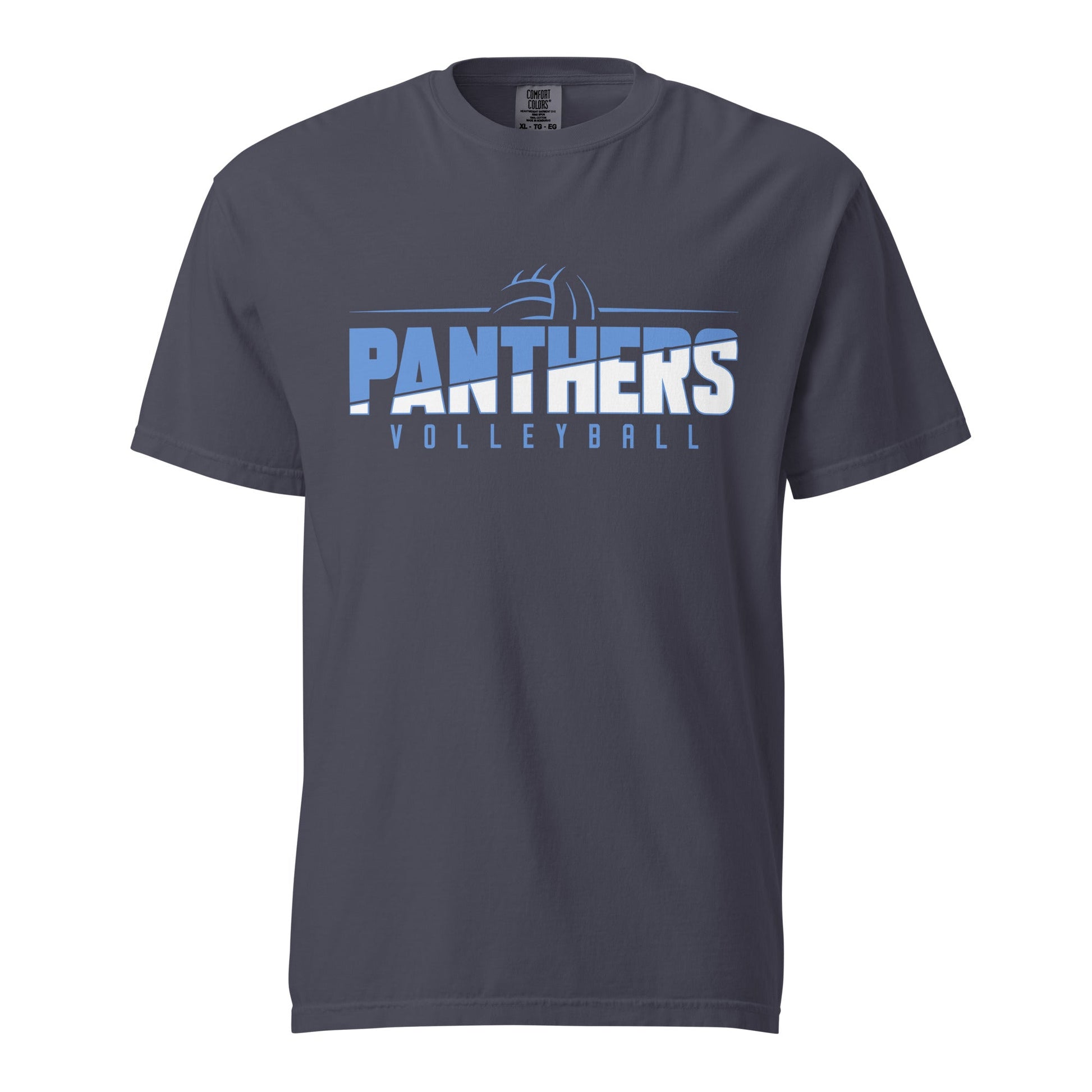 Signature | Comfort Colors T-Shirt | Page County High School Volleyball | Vanguard Logo