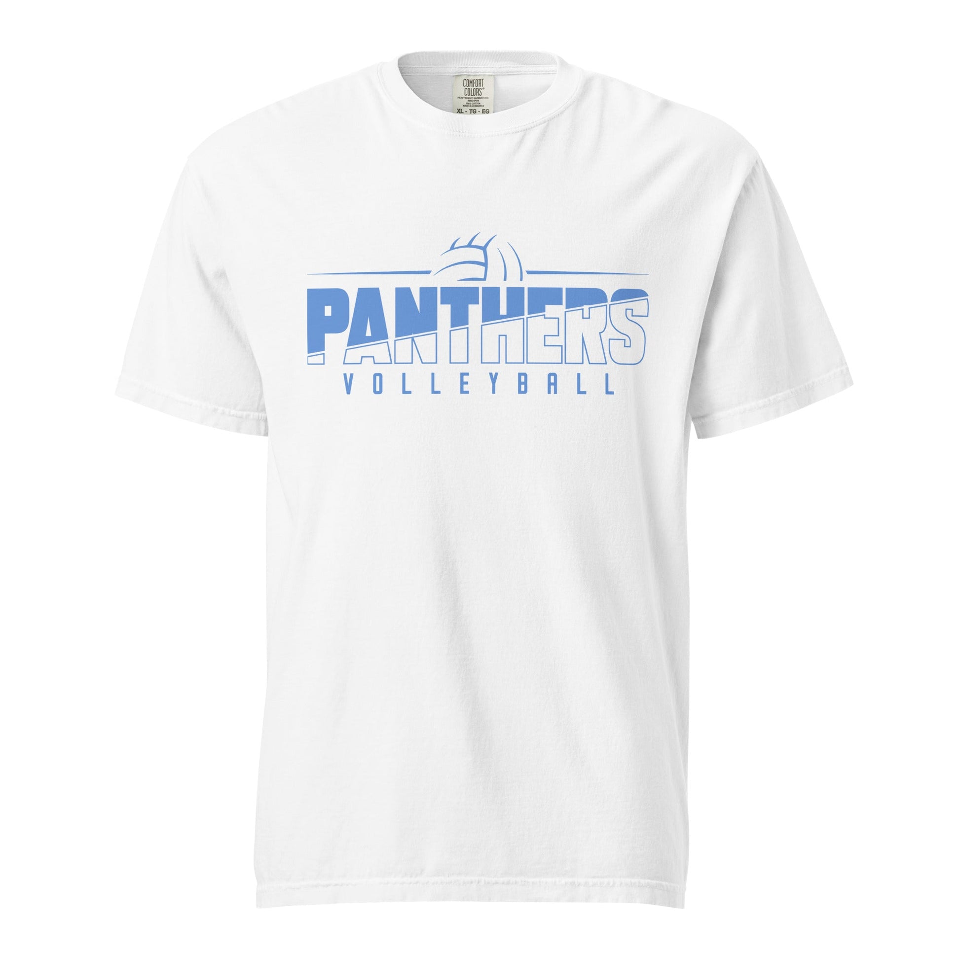 Signature | Comfort Colors T-Shirt | Page County High School Volleyball | Vanguard Logo