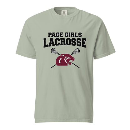 Signature | Comfort Colors T-Shirt | Page Middle Girls Lacrosse