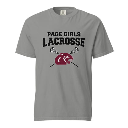 Signature | Comfort Colors T-Shirt | Page Middle Girls Lacrosse