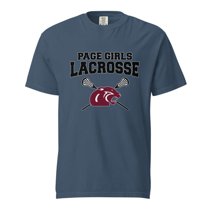 Signature | Comfort Colors T-Shirt | Page Middle Girls Lacrosse