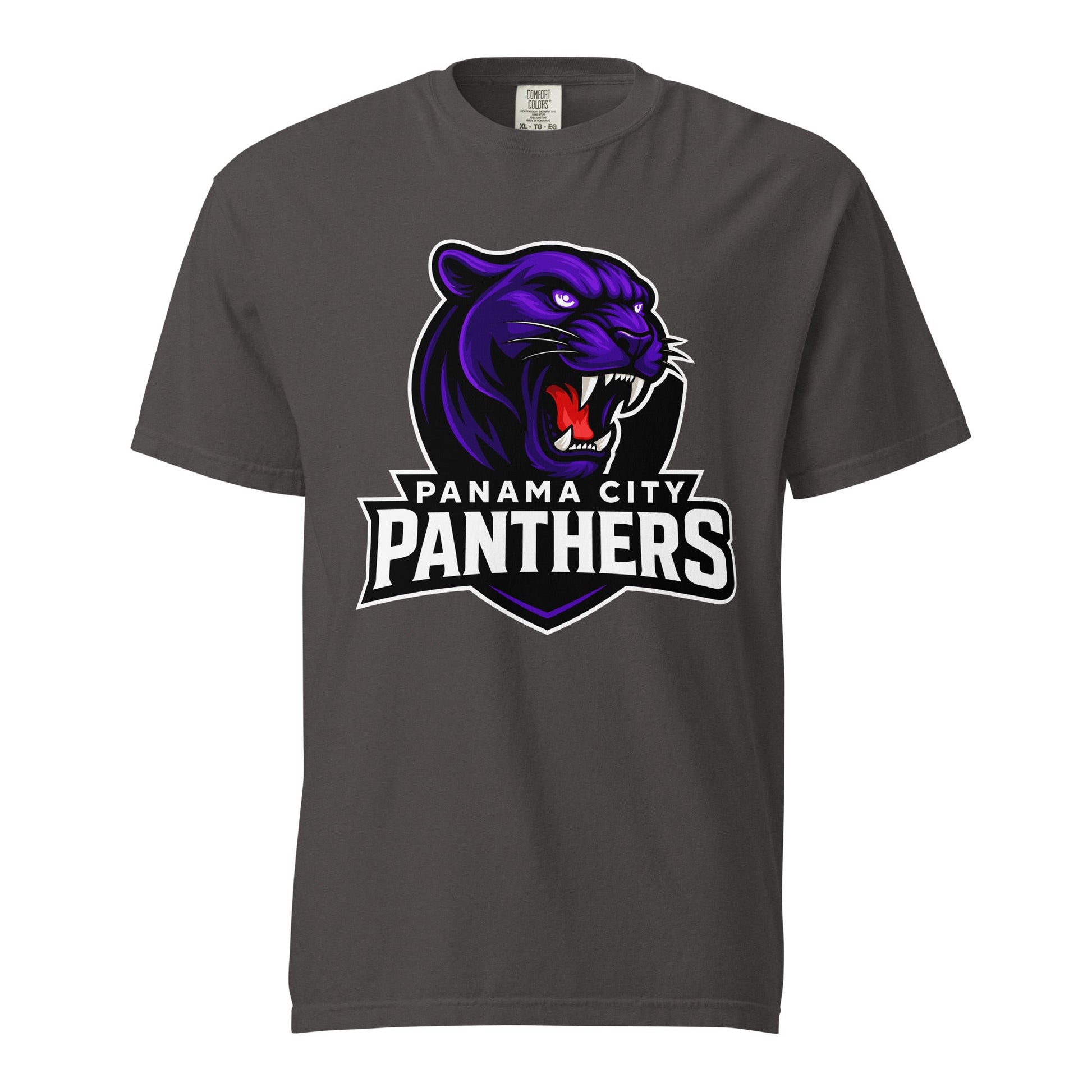 Signature | Comfort Colors T-Shirt | Panama City Panthers | Mascot Logo
