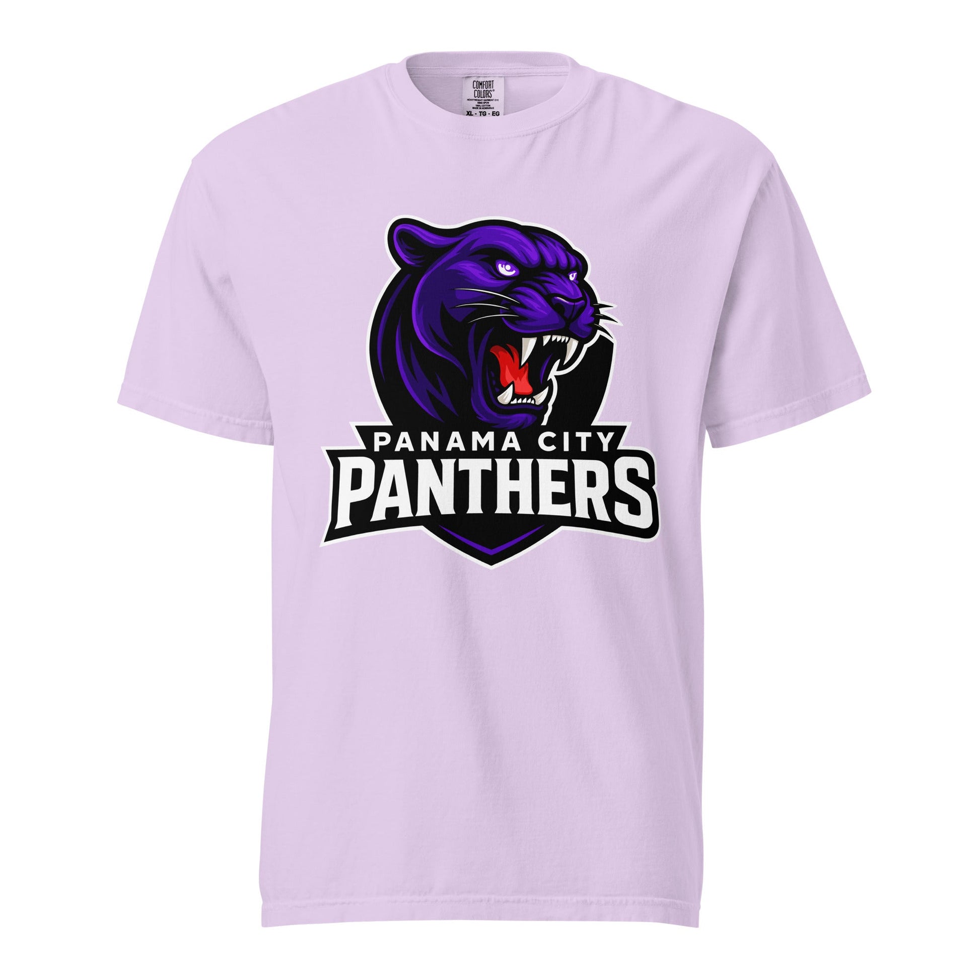 Signature | Comfort Colors T-Shirt | Panama City Panthers | Mascot Logo