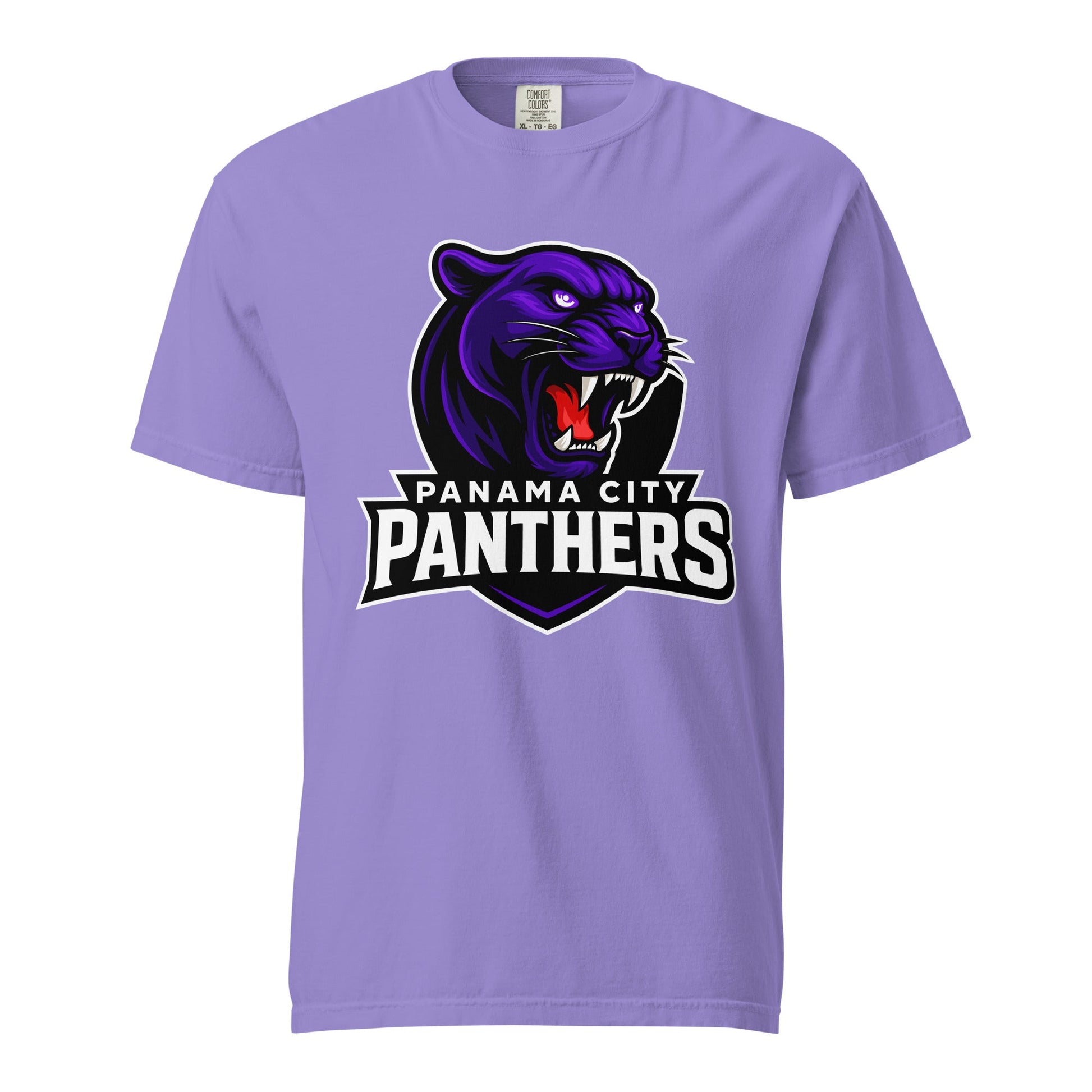 Signature | Comfort Colors T-Shirt | Panama City Panthers | Mascot Logo