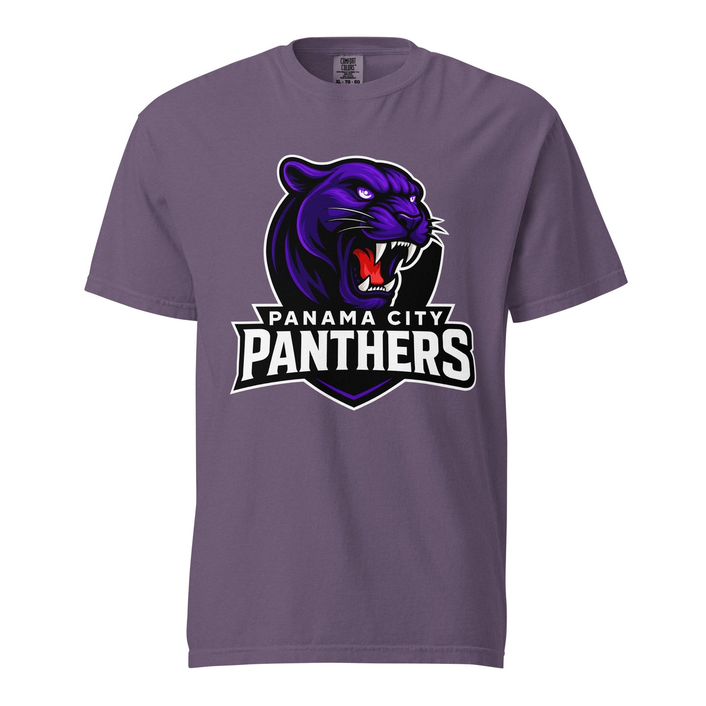Signature | Comfort Colors T-Shirt | Panama City Panthers | Mascot Logo